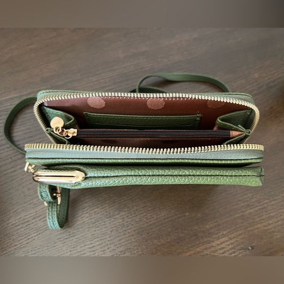 CARR KEN OLIVE GREEN CROSSBODY BAG - Picture 6 of 9